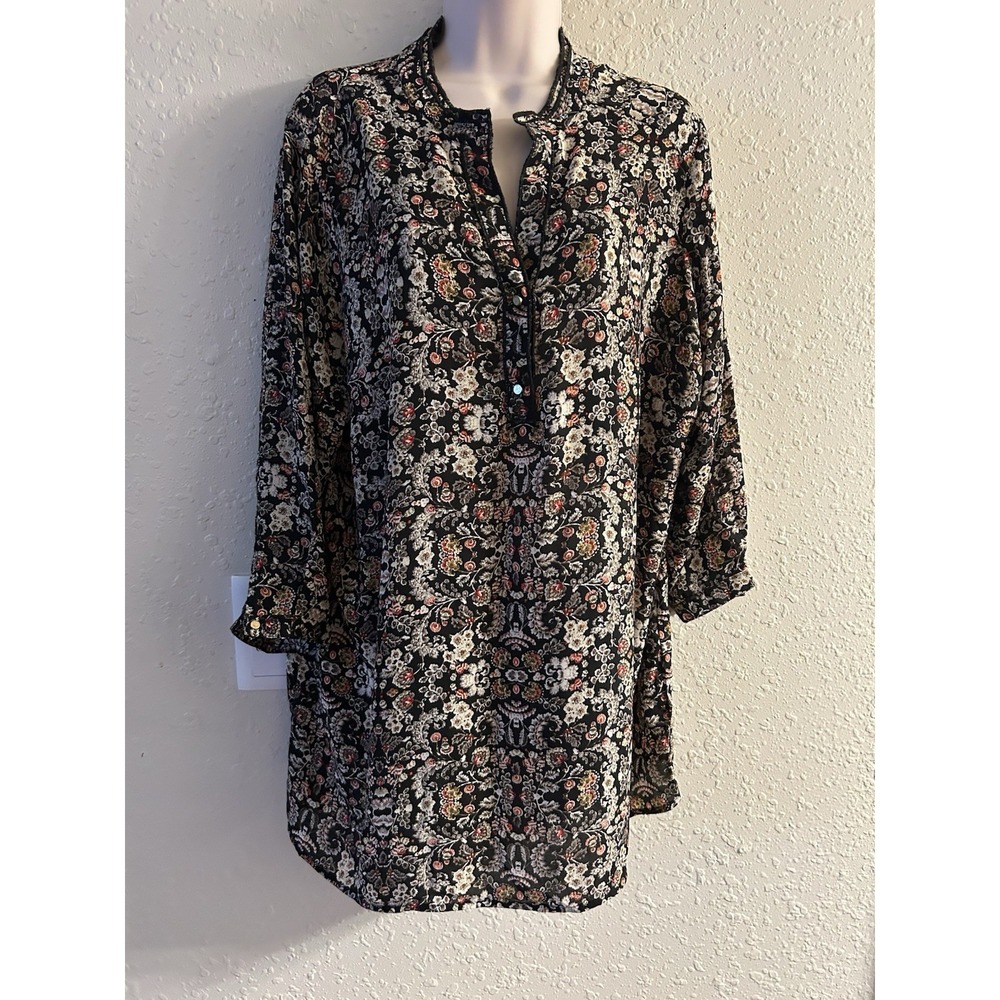 0X Philosophy Woman Floral Multi Top #139*8